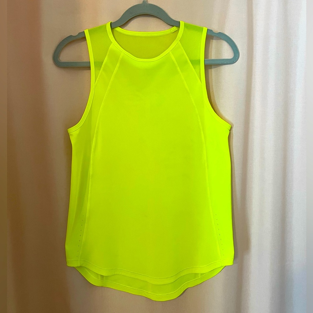 Lululemon Sculpt Tank Highlight Yellow 6